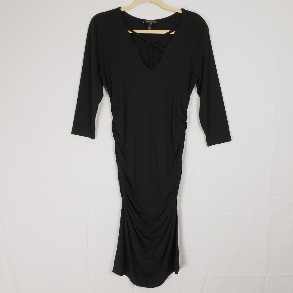 Isabella Oliver Midi Maternity Dress